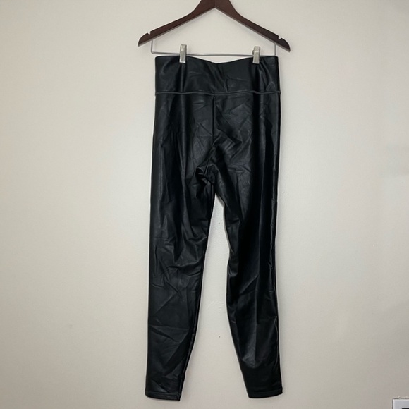 Athleta All Over Gleam Faux Leather Leggings - Picture 3 of 5